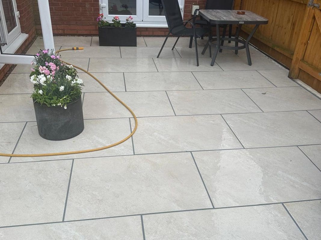 Landscaping Services, Finished Patio